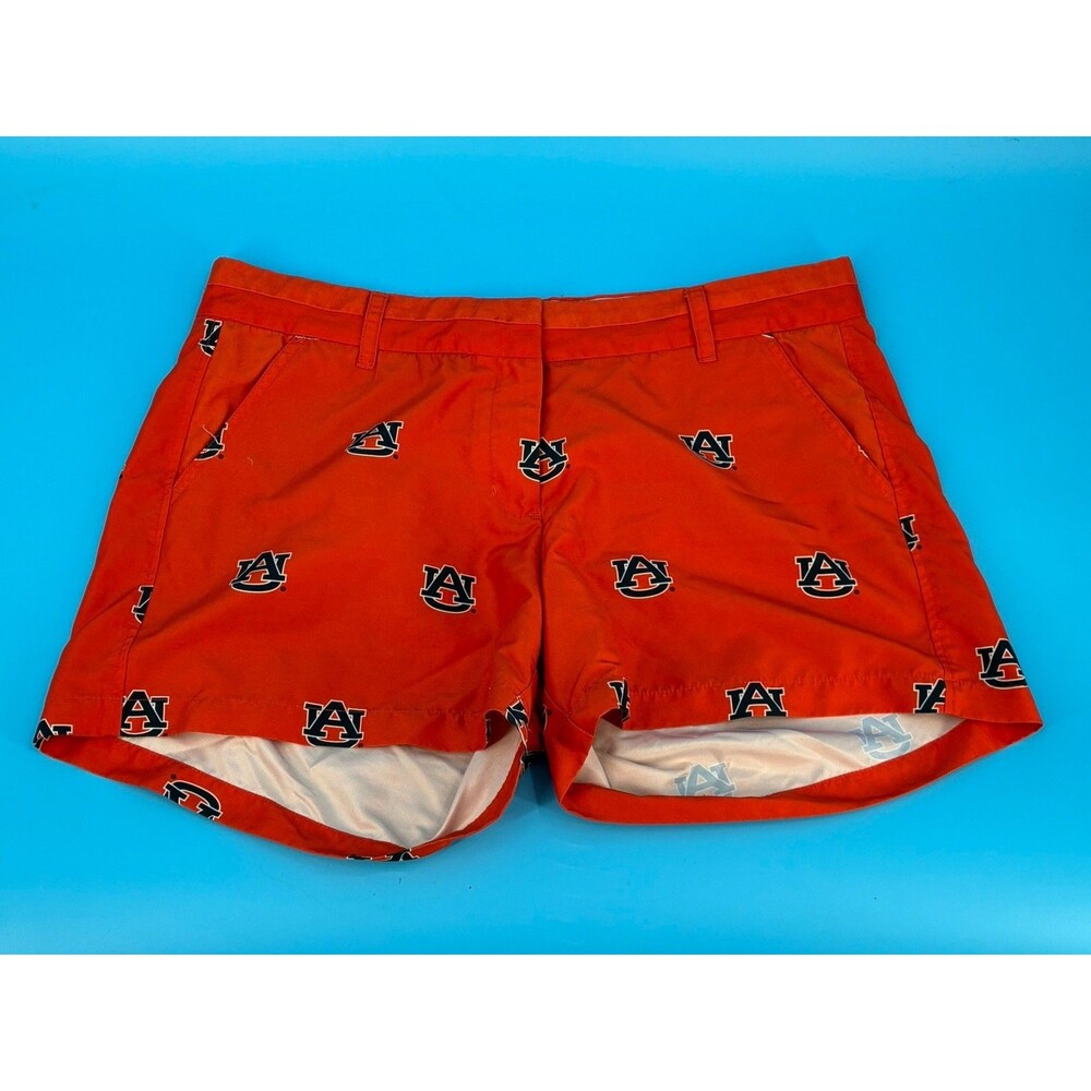 Ovation Auburn Tigers Women’s Shorts Size 12 Orange AU Logo Game Day